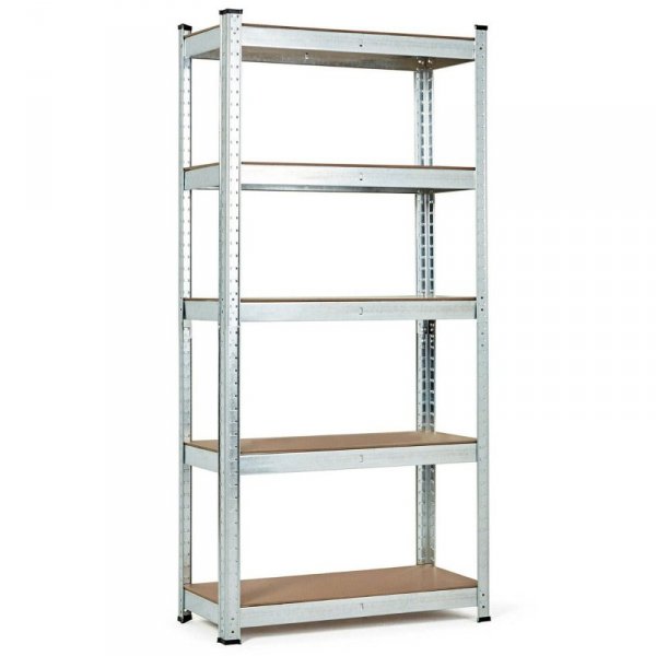 Regał magazynowy 205x120x45 cm stal galwanizowana 5 półek 875 kg ModernHome