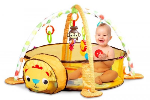 Mata edukacyjna interaktywna "Lew" ECOTOYS