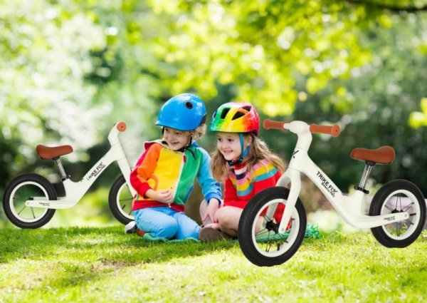 Rowerek biegowy Trike Fix Balance PRO biały lekki 3kg