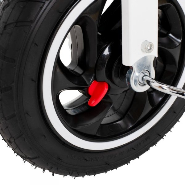 Rowerek trójkołowy Trike Fix V3 rower spacerówka 3w1 obracany 360 wolne koło czarny