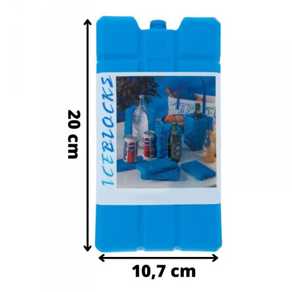 Wkład mrożący do lodówek turystycznych 2x750ml KAMAI