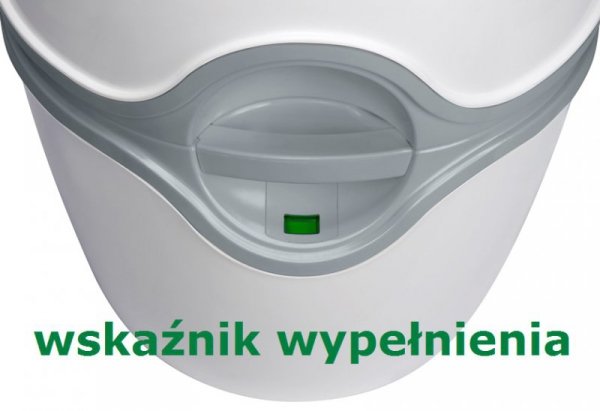 Toaleta turystyczna THETFORD EXCELLENCE 21L przenośna z pompką elektryczną  92306