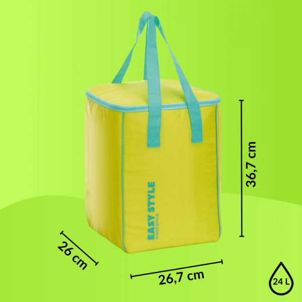 Torba termiczna Kamai Gio Style, zielona, pojemność 24L