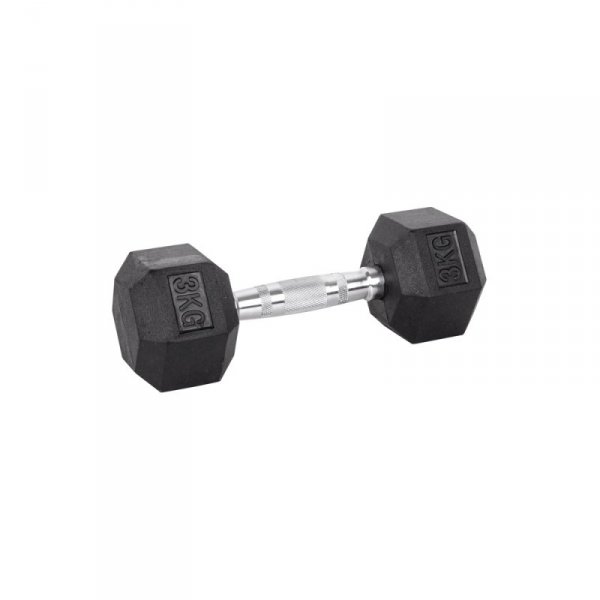 Hantla sześciokątna inSPORTline Hexsteel 3 kg