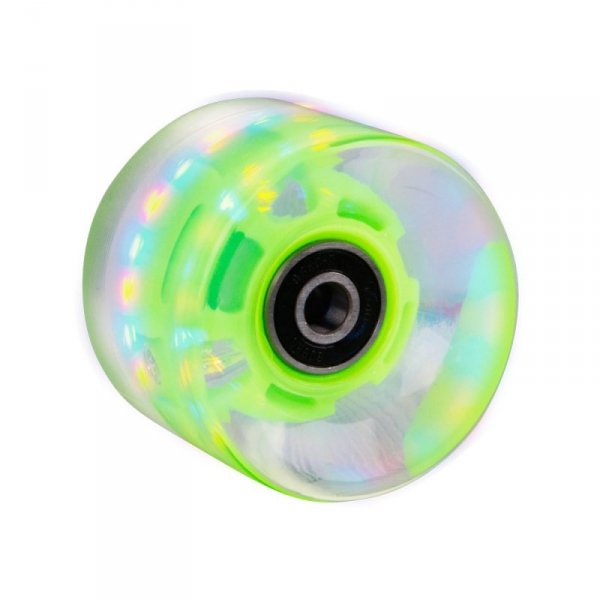 Świecące kółko do penny boardu 60*45 mm z łożyskami ABEC 7