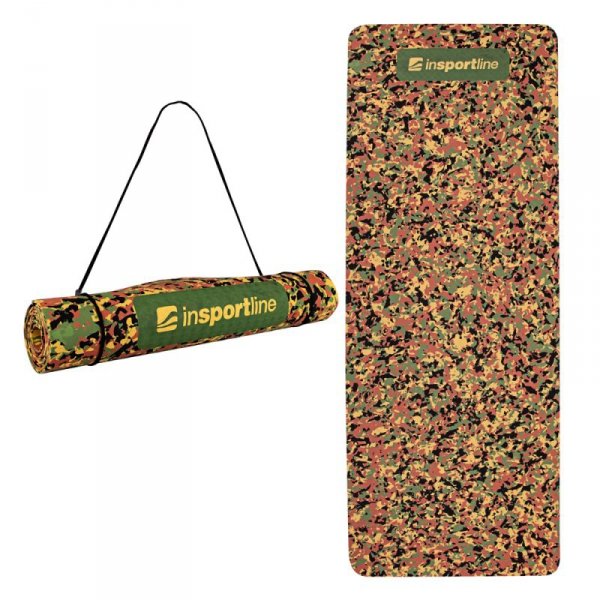 Mata do ćwiczeń fitness inSPORTline Camu 173x61x0,4 cm