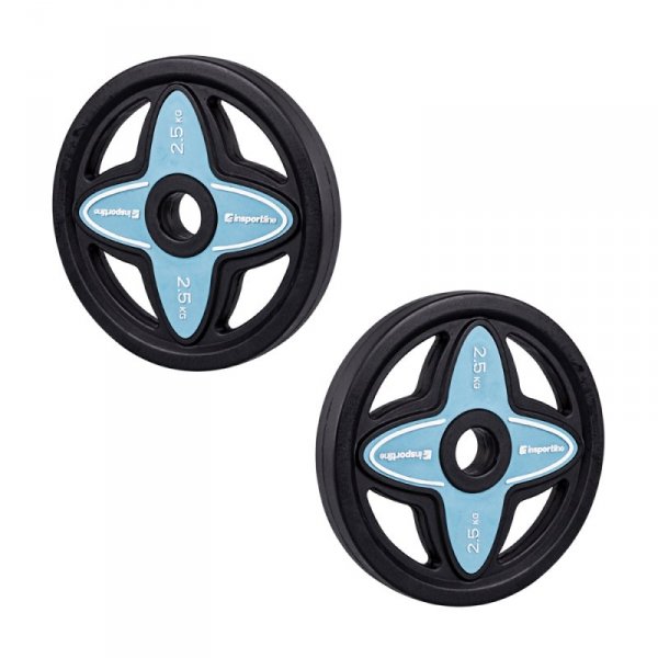 Sztanga + zestaw obciążeń inSPORTline Pumpstar 2–20 kg