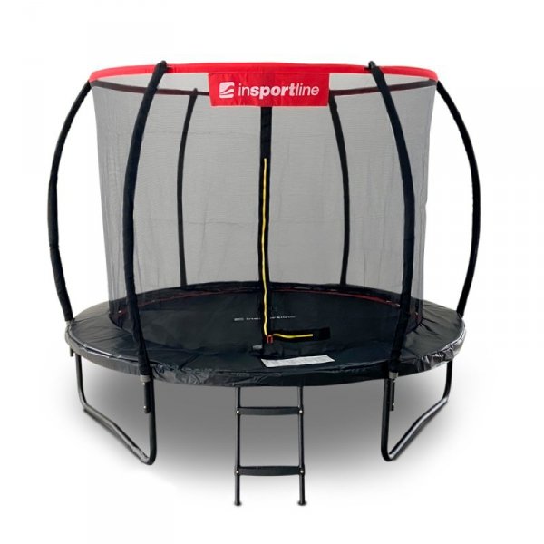 Trampolina z pełnym wyposażeniem inSPORTline Flea PRO 244 cm