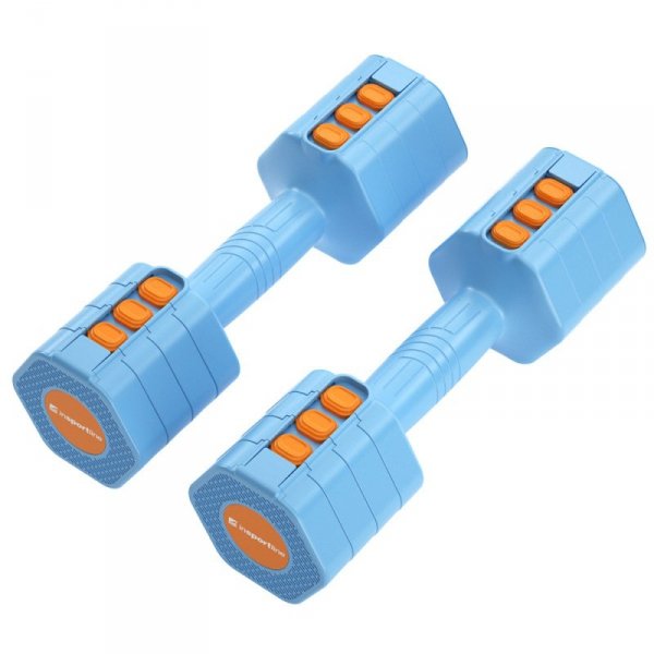 Regulowane hantle jednoręczne fitness inSPORTline DuraBell® 2x 1-2,5 kg