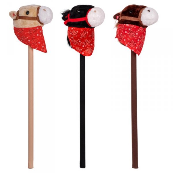 Hobby Horse koń na kiju z dźwiękiem inSPORTline Ferdino