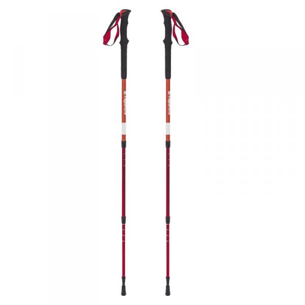 Kijki trekkingowe inSPORTline Altiplano 100 Pair czerwone