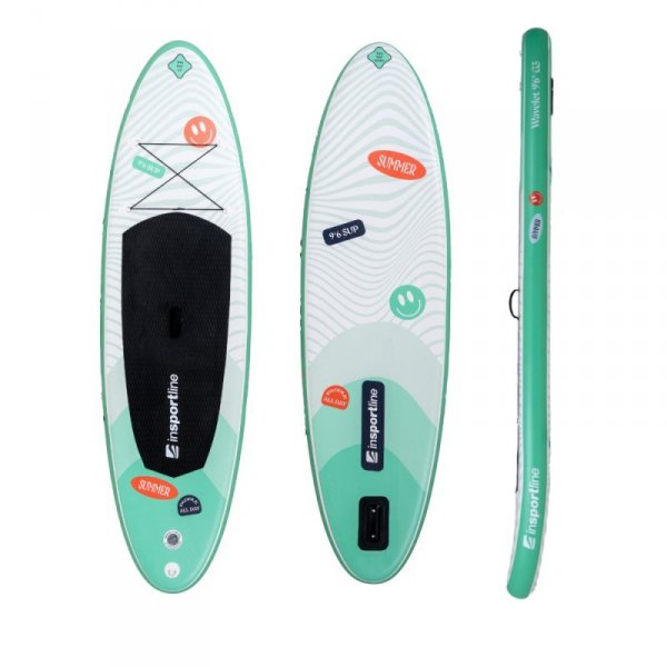 Paddleboard z akcesoriami deska SUP inSPORTline Wavelet 9'6"