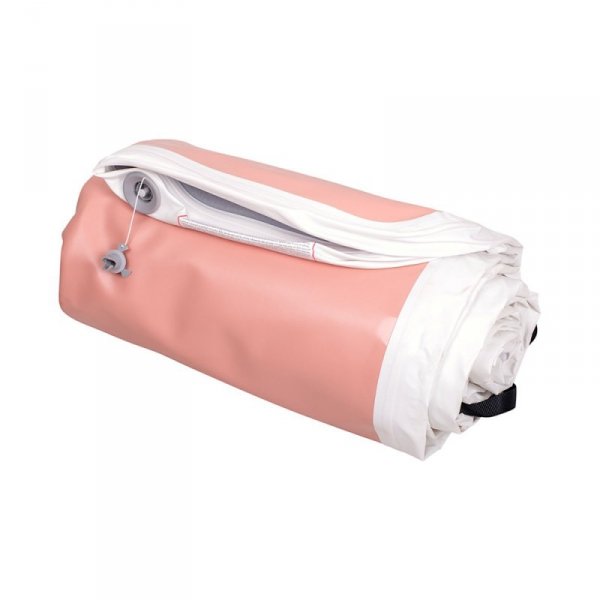 Ścieżka akrobatyczna do ćwiczeń Airtrack inSPORTline Airstunt 400x100x10 cm pink