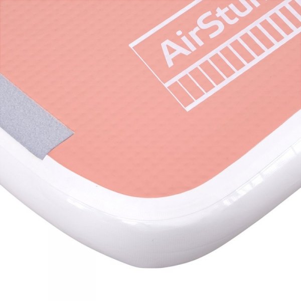 Ścieżka akrobatyczna do ćwiczeń Airtrack inSPORTline Airstunt 500x100x10 cm pink