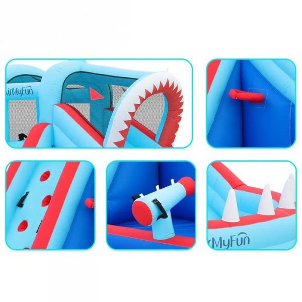 Dmuchany zamek zjeżdżalnia dla dzieci AirMyFun Shark 83046