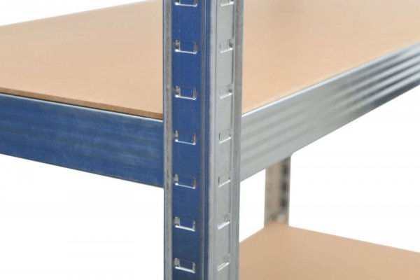 Regał magazynowy 5 poziomów 625 kg 150 x 75 x 30  cm