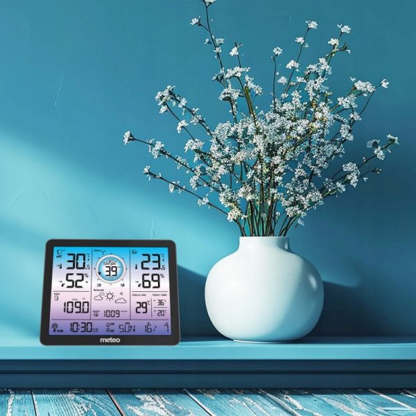 MULTI STACJA POGODOWA METEO SP600 Z MIERNIKIEM WIATRU oraz OPADÓW