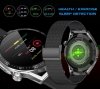 Smartwatch  Rubicon RNCE88-2 Czarny- Czarny Pasek Silikonowy + Czarna Bransoleta