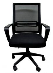 Fotel Obrotowy K5 Czarny, Krzesło biurowe