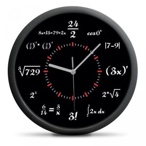 Zegar Matematyka - cichy mechanizm