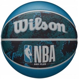 PIŁKA DO KOSZYKÓWKI WILSON NBA DRV PLUS VIBE WZ3012602XB7 R.7 czarno niebieska