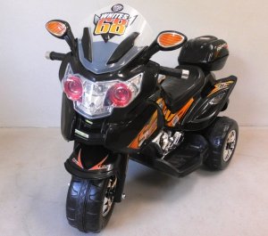Motorek M3 czarny, motorek dziecięcy na akumulator 