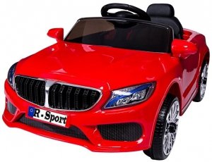 Cabrio M5 czerwony autko na akumulator, 