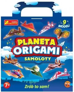 Planeta origami Samoloty 9 modeli Zrób to sam