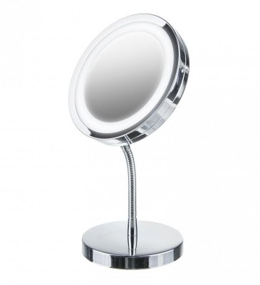 Adler AD 2159 Lusterko LED  z podświetleniem stojące na nóżce kosmetyczne do makijażu powiększające