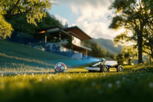 Mammotion Luba Mini AWD 1500 Robot koszący GPS RTK bez kabla