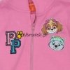 Bluza Psi Patrol z kapturem róż