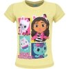T-shirt Koci Domek Gabi żółty