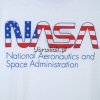 T-shirt NASA biały