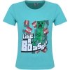 T-shirt Minecraft Boss jasno zielony
