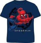 T-shirt Spider-man granatowy