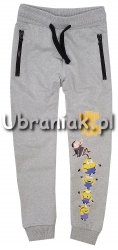 Spodnie Minionki szare