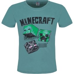 T-shirt Minecraft zielony