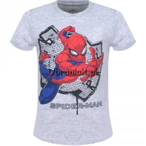 T-shirt Spider-man szary