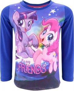 Bluzka Kucyki Pony Friends fiolet