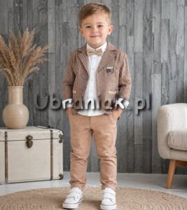 Elegancki garnitur z marynarką – zestaw 4-częściowy 