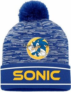 Czapka Sonic zimowa niebieska