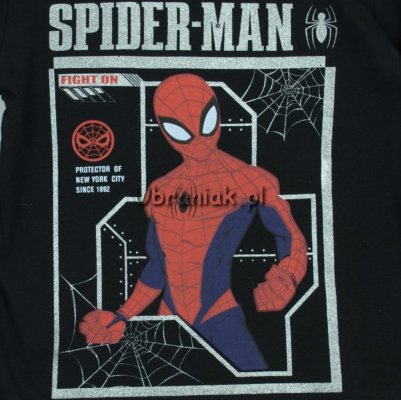 Piżama Spiderman czarna