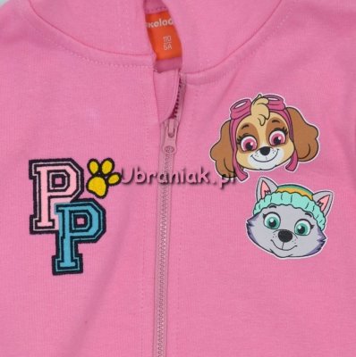 Bluza Psi Patrol z kapturem róż