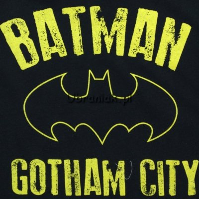 Piżama Batman Gotham czarna