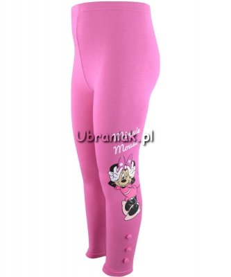 Legginsy Myszka Minnie różowe