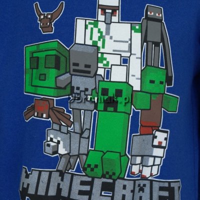 Bluza Minecraft Ghost niebieska