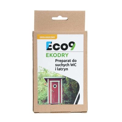 ECO9 EKODRY - Preparat do suchych WC, latryn