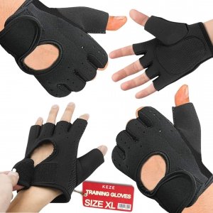 RĘKAWICZKI DO ĆWICZEŃ SIŁOWYCH SIŁOWNIA TRENING FITNESS CROSSFIT ROZMIAR XL ( tds0867f)