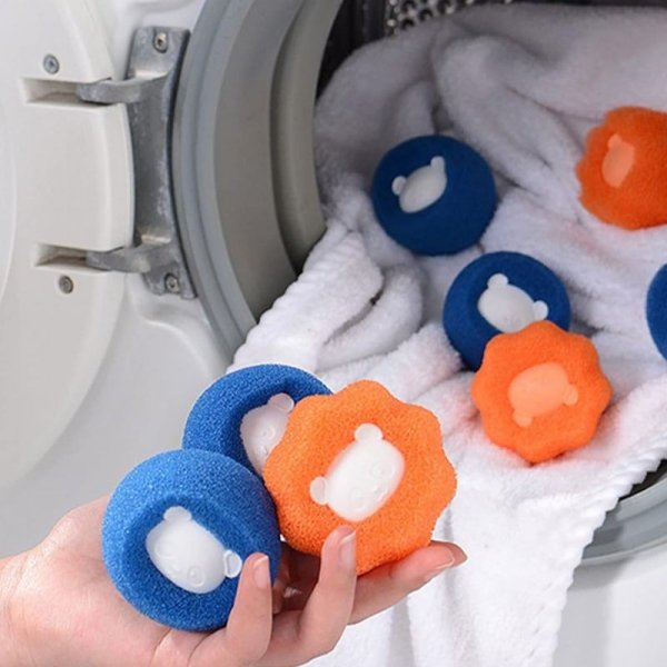 Bx6_tds0416_Kule do prania gąbki BLUE&amp;ORANGE 4x
