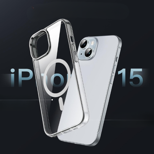 ETUI DO IPHONE 15 CASE + SZKŁO 9H WZMACNIANE 360°CLEAR + UCHWYT RING ZESTAW (tds0740)